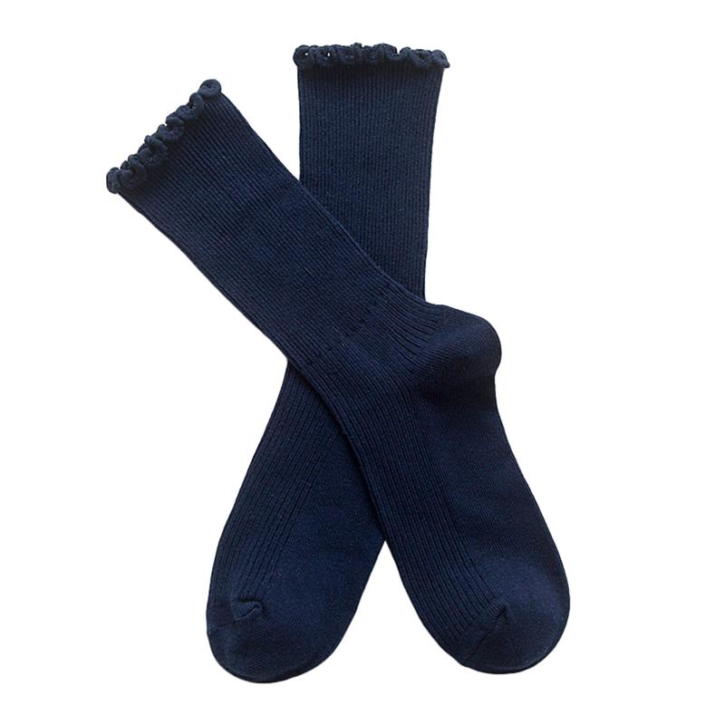 Kvinder slouch sok åndbar tynde scrunch sokker blomsterkant trimning scrunchy sokker: 5