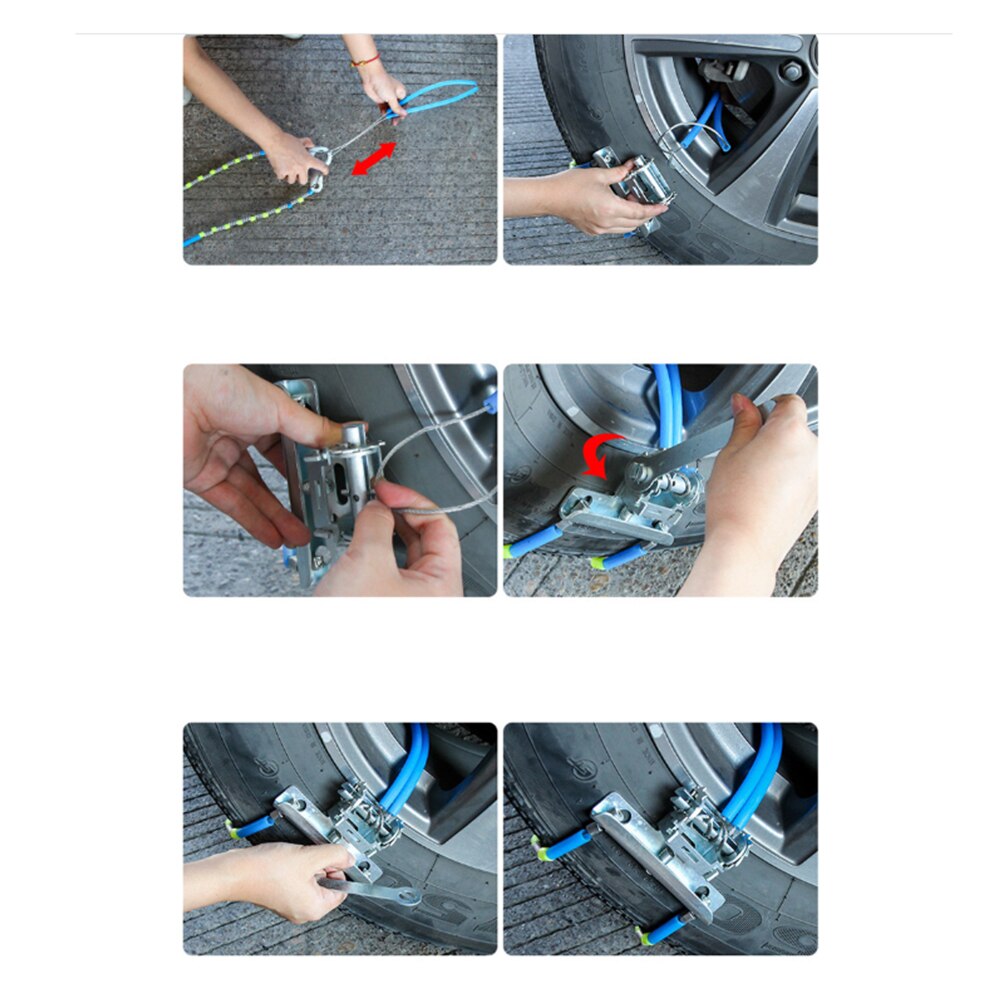 Universal Winter Snow Chain Anti-skid Chain Non-slip Emergency Ball Snow Tire Chain for SUV Cars