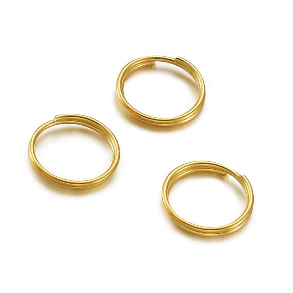 Keadic 200-teiliges Spaltring-Set Edelstahl 5–9 Mm + Angelzange – Bruchlast 13,6–54,4 Kg – Für Köder, Vorfächer & Bastelarbeiten