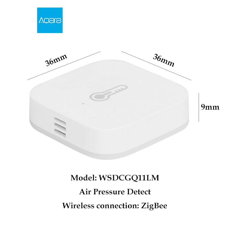 Aqara Smart Luftdruck Temperatur Feuchtigkeit Sensor Umwelt Zigbee Fernbedienung Arbeit Mit XiaoMi Hause Homekit Gateway Hub