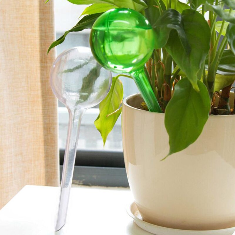 Home Gardening PVC Drip Watering Device Plant Self Watering Bulb Large Automatic Dripping Device Garden Pot Planter Cans