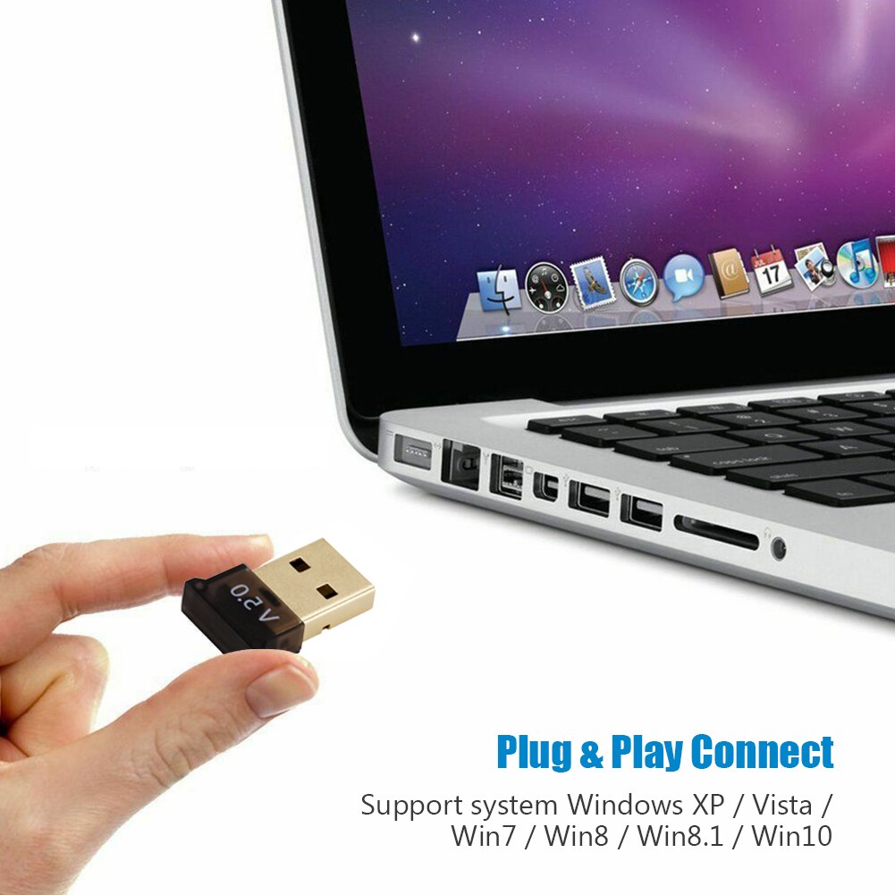 Usb Bluetooth Adapters Bt 5.0 Usb Draadloze Computer Adapter Audio Ontvanger Zender Dongles Laptop Oortelefoon Ble Mini Sender