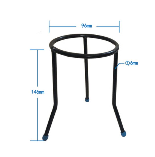 1pcs Burner beaker tripod stand Alcohol lamp holder Bend School Educational Chemical laboratory Equipment 96MM Dia.