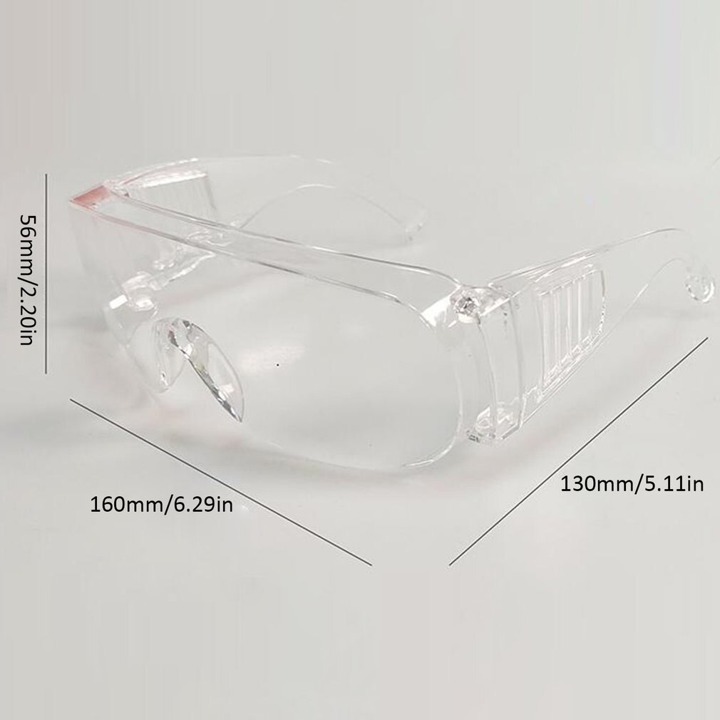 Protective Safety Glasses Work Anti Dust Eye Anti-Fog Antisand windproof Anti Dust Saliva Transparent Goggles Eye Protection