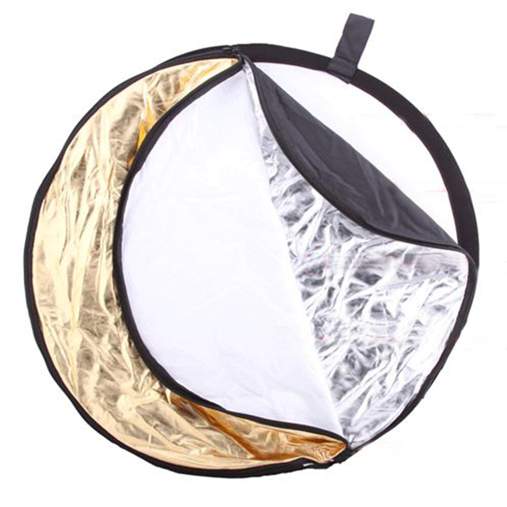 5 in 1 outdoor accessoires rond met opbergtas studio flitser licht praktisch draagbaar 60cm multi foto fotografie reflector
