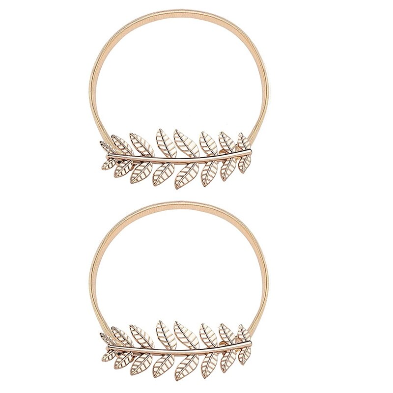 [2 Pieces Pack] the Metal Spring of the Curtain Hanger Fits Most Curtains and Is Easy To Use: Gold