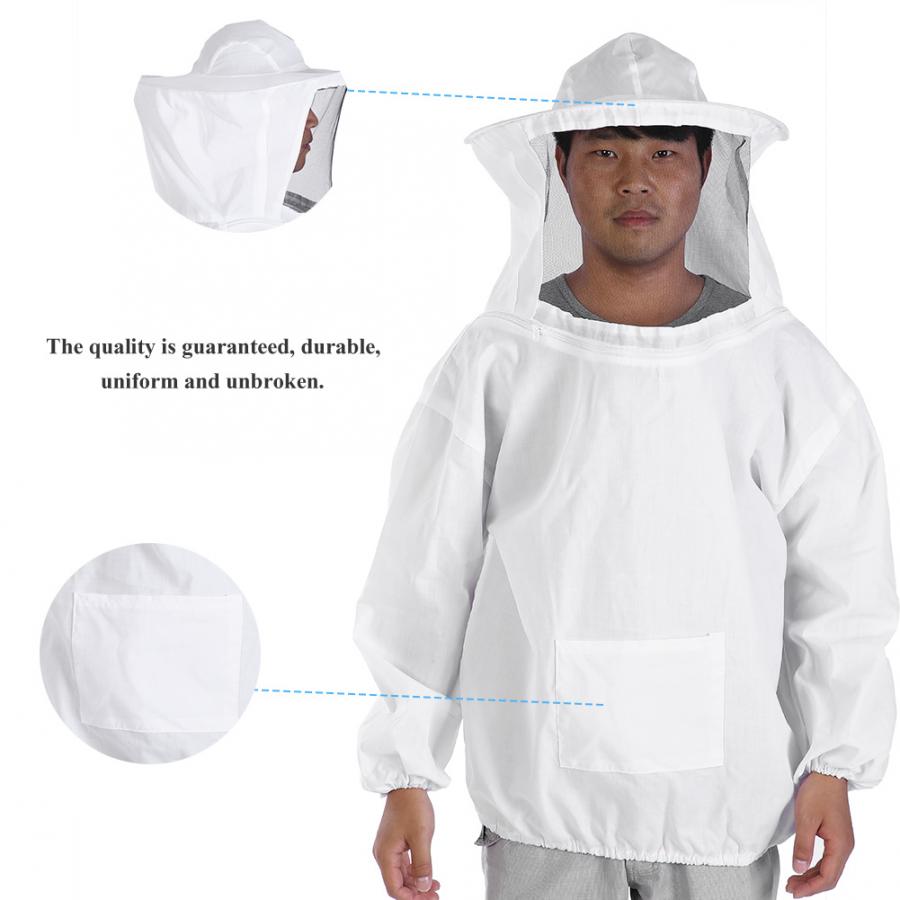 de la apicultura de traje de chaqueta de apicultura equipo para apicultor de abeja traje, sombreros Herramientas de Apicultura