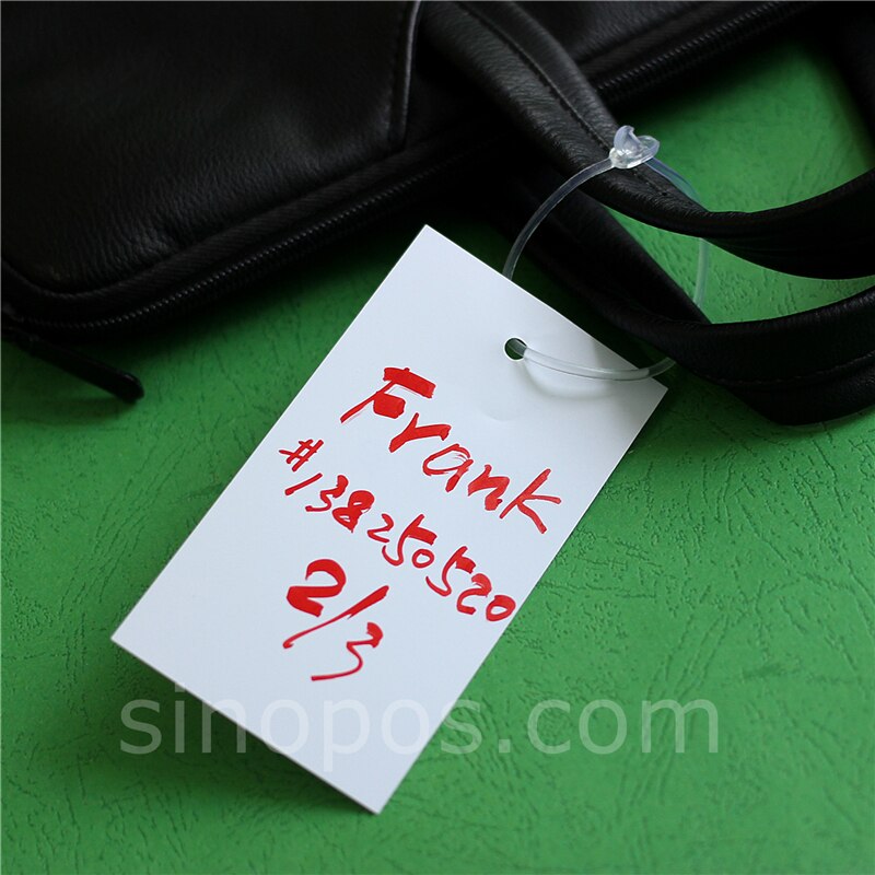 100pcs Kraft Paper Tags with Strings Hang Tags Garment Tags for