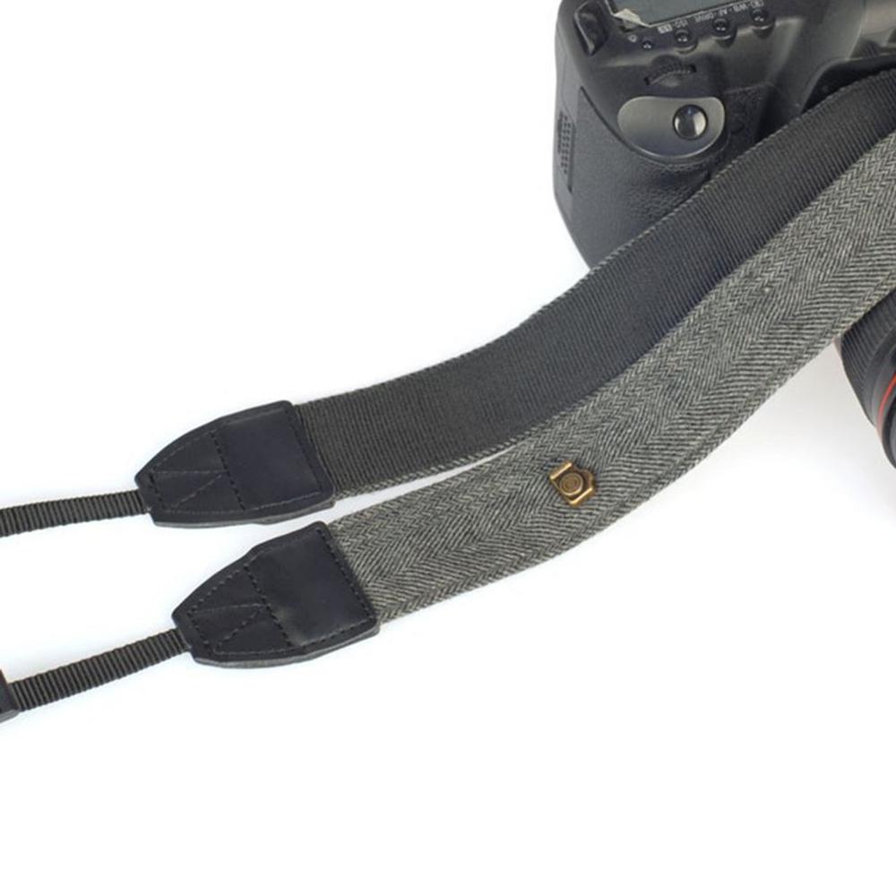Camera Bandjes Vintage Stijl Schouder Draagriem Riem Duurzaam Katoen Voor Nikon Voor Canon Dslr Camera