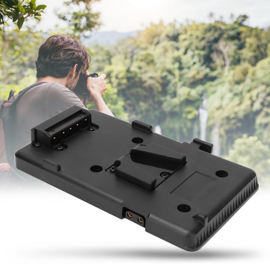 Batterij Back Pack Plate Adapter voor Sony V-Mount V-Lock Batterij Plaat Voor DSLR Camera Video licht