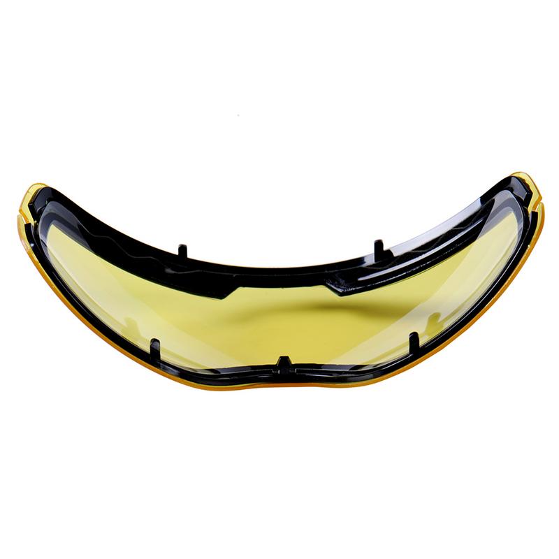 GOG-201 Lens Geel Opgeluisterd Magnetische Lens Voor Ski Goggles Anti-Fog UV400 Sferische Ski Bril Night Skiën Lens