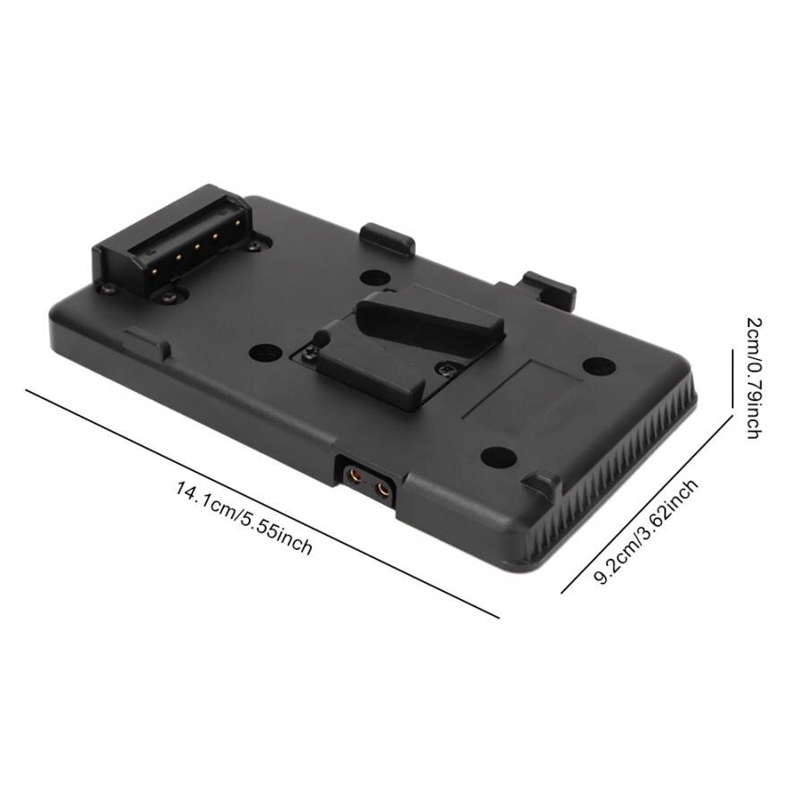 Vertical grip Battery Back Pack Plate Adapter for Sony V-Mount V-Lock Battery For DSLR Camera Video Light camera battery grip