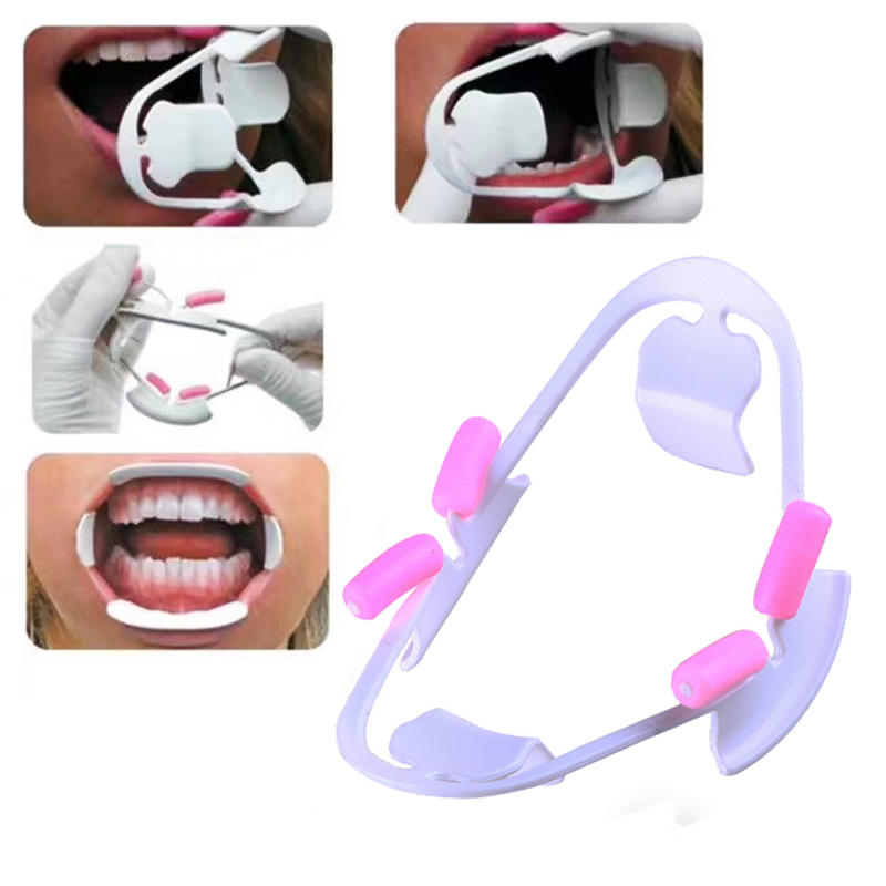 Ouvre-bouche dentaire 3D, 5 pièces, écarteur de joues et de lèvres, accessoire orthodontique, adapté aux adultes et aux enfants, embout buccal 3D