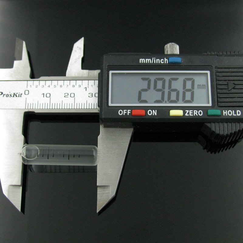 QASE Mini Glass Level Vial Tubular Spirit Level Bubble ACCURACY 6'/2mm