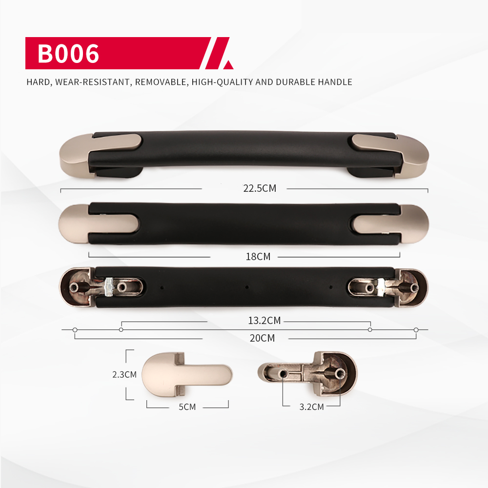 Travel Suitcase Luggage Handle Replacement Suitcase Travel Luggage Luggage Handle with Carry Handle with Spare Bag Parts