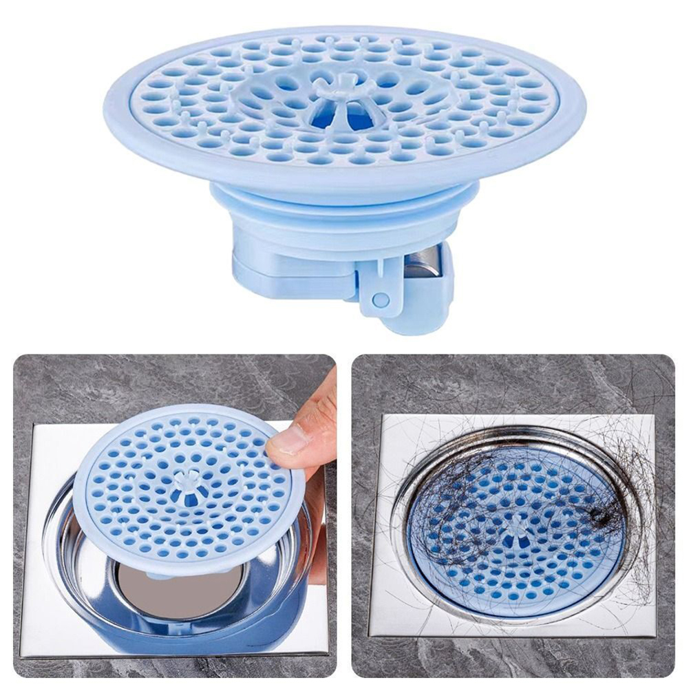 Desagüe de suelo de baño, tapón de drenaje de suelo UF, tapón de drenaje de ducha, escurridor antiolor, escurridor de fugas de bañera, herramienta de baño