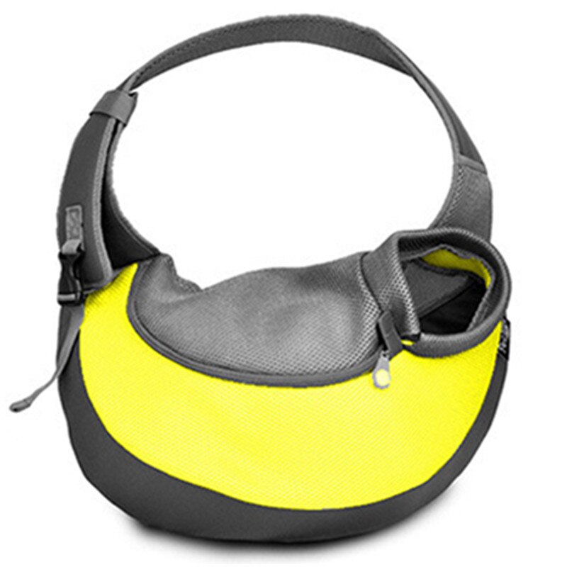 Bolsa de transporte para mascotas con manos libres, mochila de viaje para exteriores, bandolera para chihuahua, perro pequeño y gato.