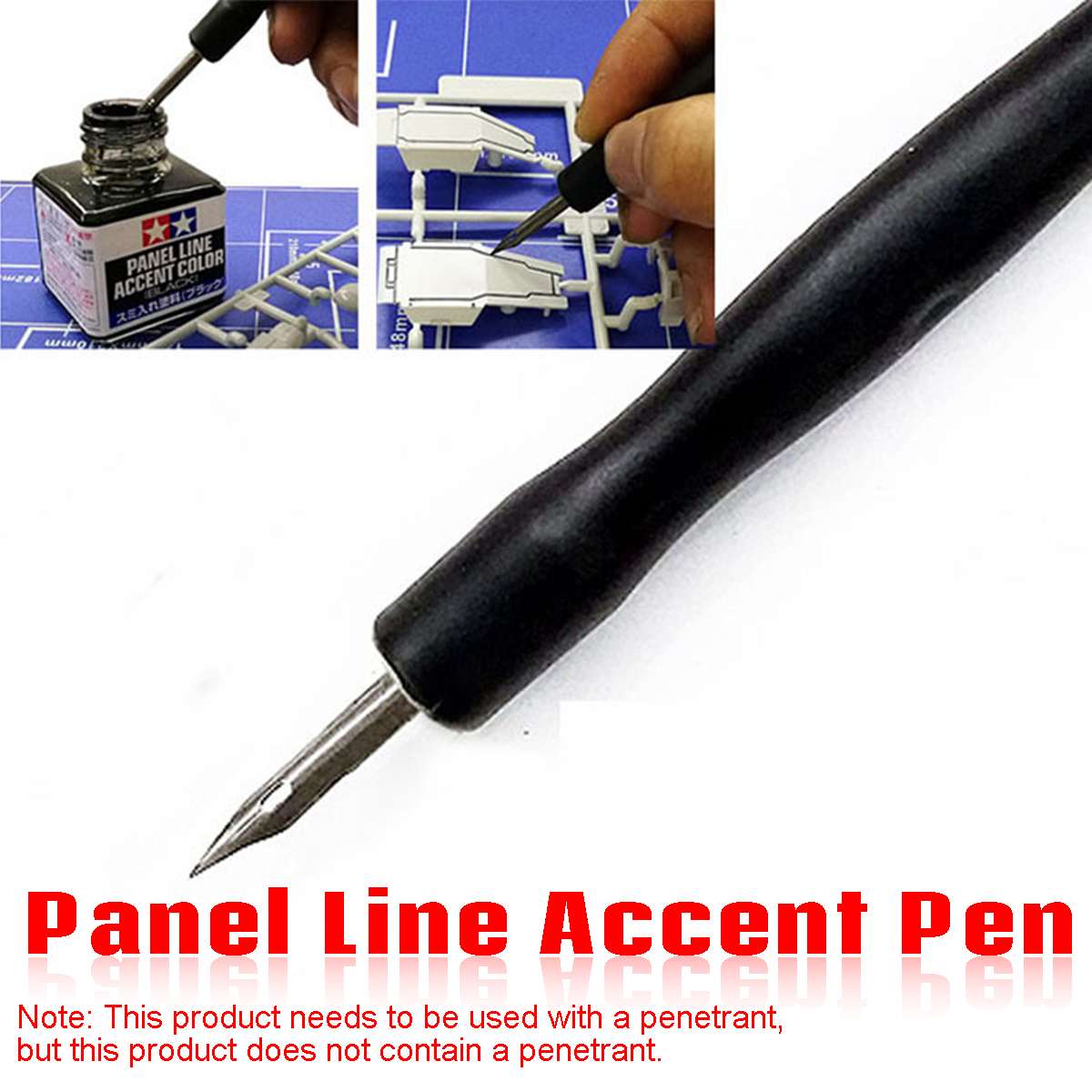 LBLA Model Panel Line Accent Color Specific Pen Avoid Scrubbing Infiltration Line Pen DIY Hobby Model Painting Tools Accessory