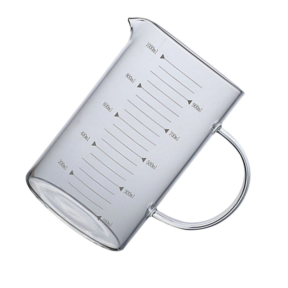 350ml High Borosilicate Glass Measuring Cup -20°-150° Temperature Resistant Measuring Glass for Kitchen or Restaurant