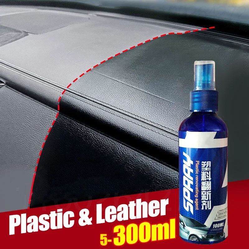 Auto Plastic Restorer Terug naar zwart Glans Autoreinigingsproducten Autopoetsmiddel en reparatie Coating Renovator voor autodetaillering