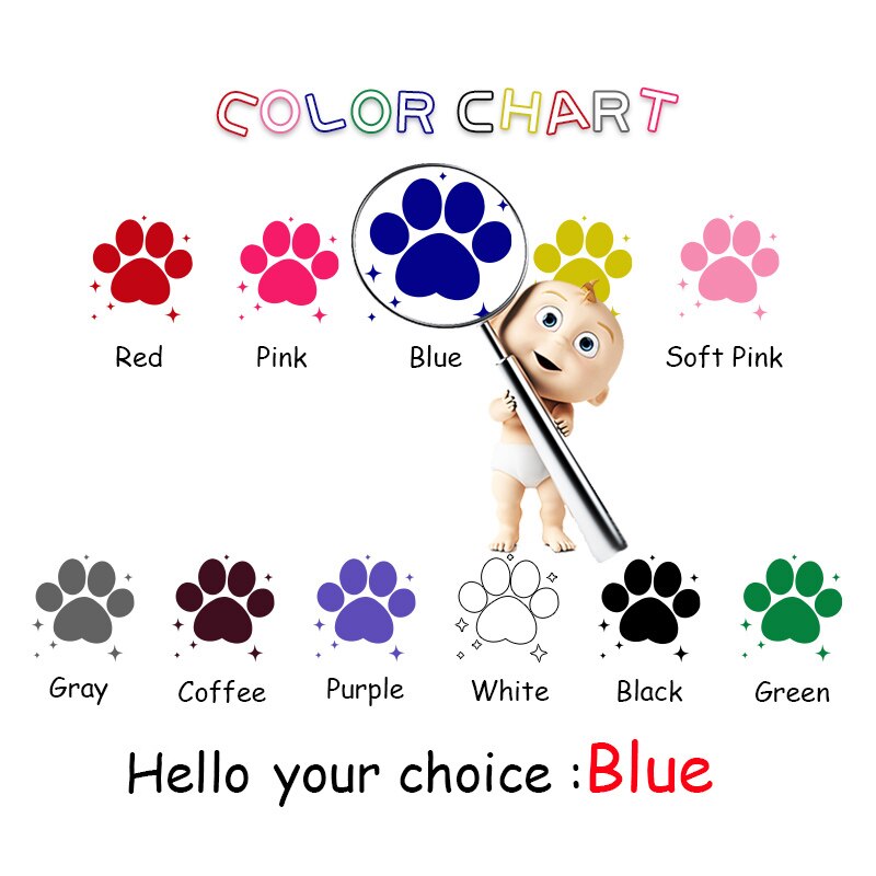 Cartoon Style cat Wall Decal Art Vinyl Stickers Wall Decals Home Decoration Removable Decor Wall Decals: Blue
