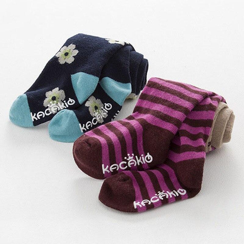 Collant caldi in cotone per bambina autunno inverno Collant per bambini pantaloni lavorati a maglia Collant per ragazze Collant per bambini Collant lavorati a maglia