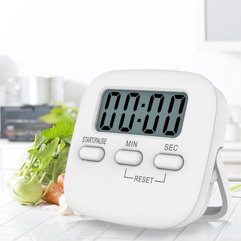 LCD Digital Bildschirm Küche Timer Magnetische Kochen Countdown-Alarm Schlaf Stoppuhr Temporizador Uhr Hause Multifunktionale Werkzeuge