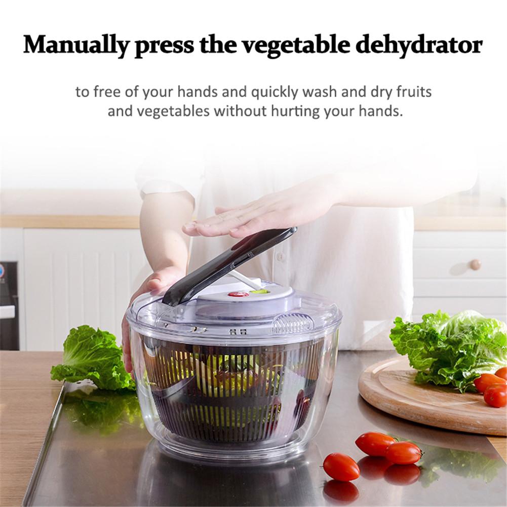 Deshidratador de verduras, accesorio de cocina, versátil, giratorio para ensaladas, lavabo de frutas, cesta de drenaje, Gadget Mutfak Malzemeleri
