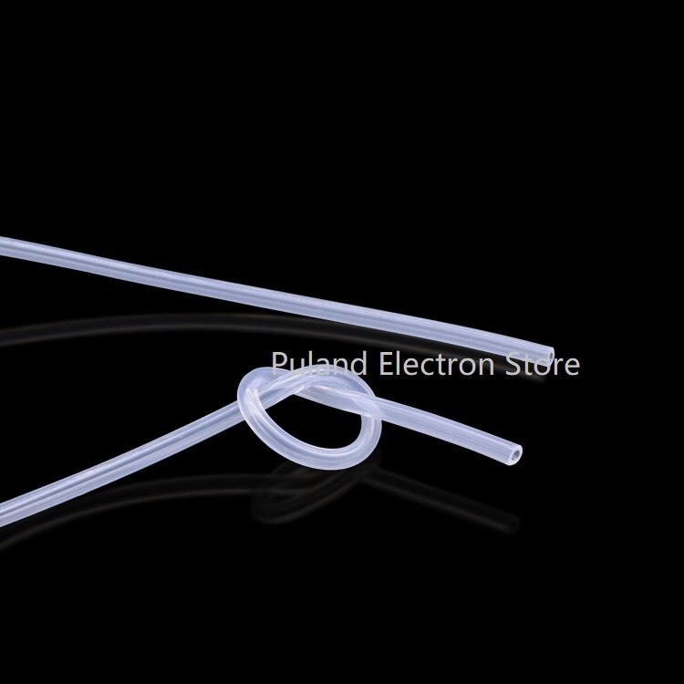 Transparante ID 2mm x 3mm OD Silicone Tubing Food Grade Flexibele Drink Tuinslang Temperatuur Weerstand Niet Giftig Milieu