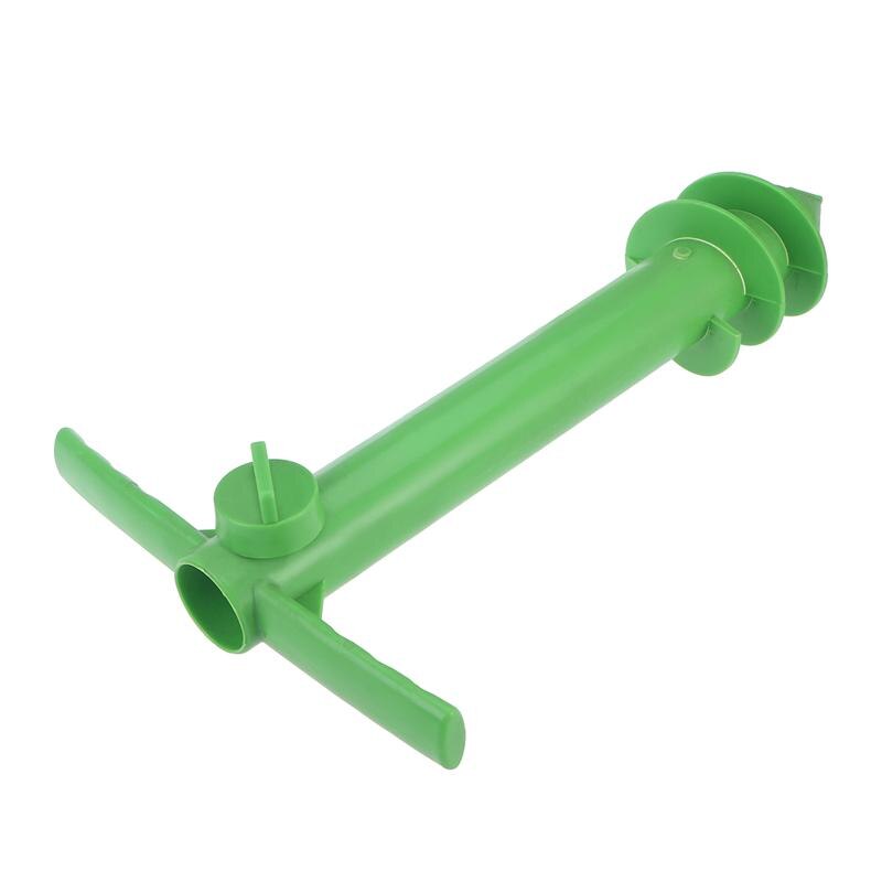 Umbrella Anchor Sand Beach Auger Plastic Drill Keeps Your Umbrella From Blowing Away Or Tipping Over (Green)