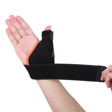 Sport Pols Duim Ondersteuning Bandjes Wraps Bandage Verstelbare Anti Spraine Pols Protector Voor Links/Rechts Stabilisator
