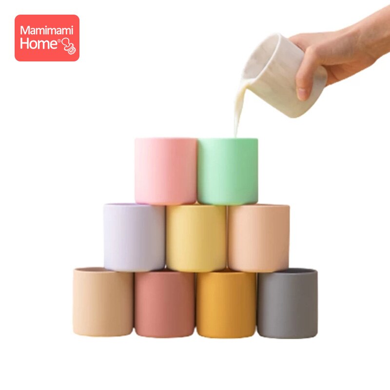 1pc baby drinkbekers voor training, waterbekers voor baby's, voedingsbekers voor peuters, drinkbekers van siliconen voor voedselveiligheid, drinkgerei voor kinderen