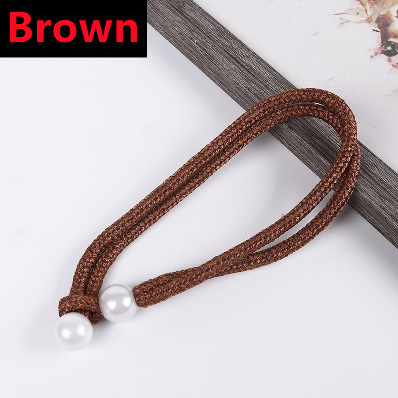 2/1PCS Kleine Parel Gordijn Clip Gordijn Houders Tie Terug Gesp Clips Opknoping Bal Gesp Tie Terug gordijn Decor Accessoires: green / 30-35cm