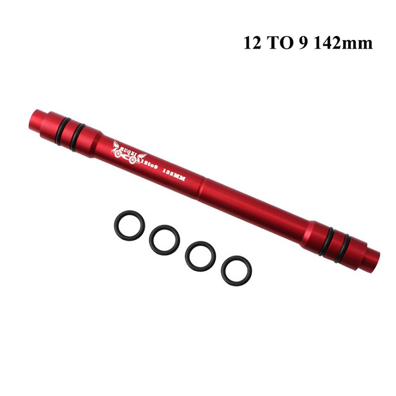 12mm to 9mm qr-adapteri mtb pyörän läpiakselinapa pikalukitus polkupyörän etupyörän napaadapteri: B2