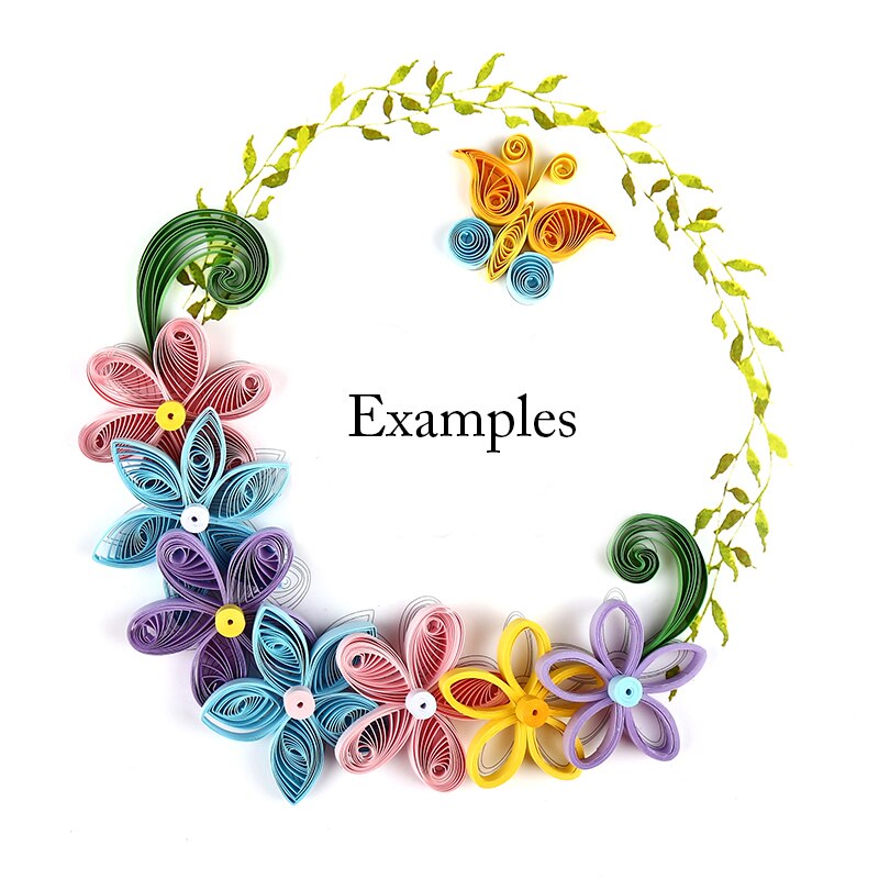 54cm 260 paski papier kraftowy DIY kolorowe Quilling papieru rękodzieło DIY narzędzia robić quillingu papier origami 3/5/7/10mm szerokość 26 kolorów