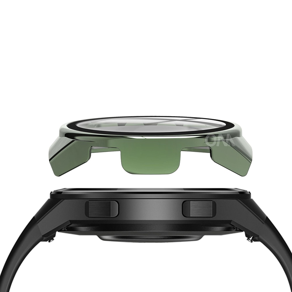 Per il caso di Huawei Orologio GT 2E GT2E GT2 GT 2 42 millimetri 46 millimetri di Copertura Completa Copertura Della Cassa Del Respingente con temperato Protezione Dello Schermo di Vetro