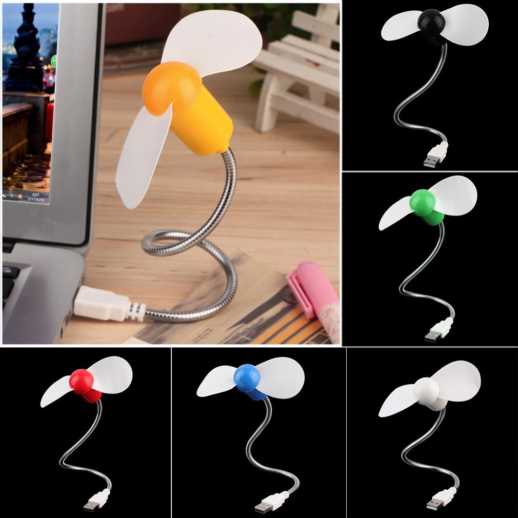 Outad desktop mini usb kylfläkt kylare för bärbar stationär dator bärbar låg ljudnivå och låg strömförbrukning