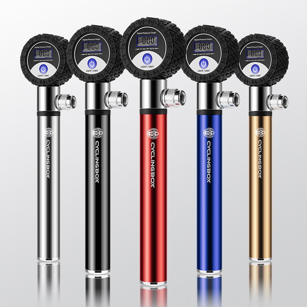 40 # Hoge Druk Pomp Fiets Basketbal Opblaasbare Buis Mini Draagbare Kleine Pomp Met Slang Fiets Accessoires Fiets Pomp