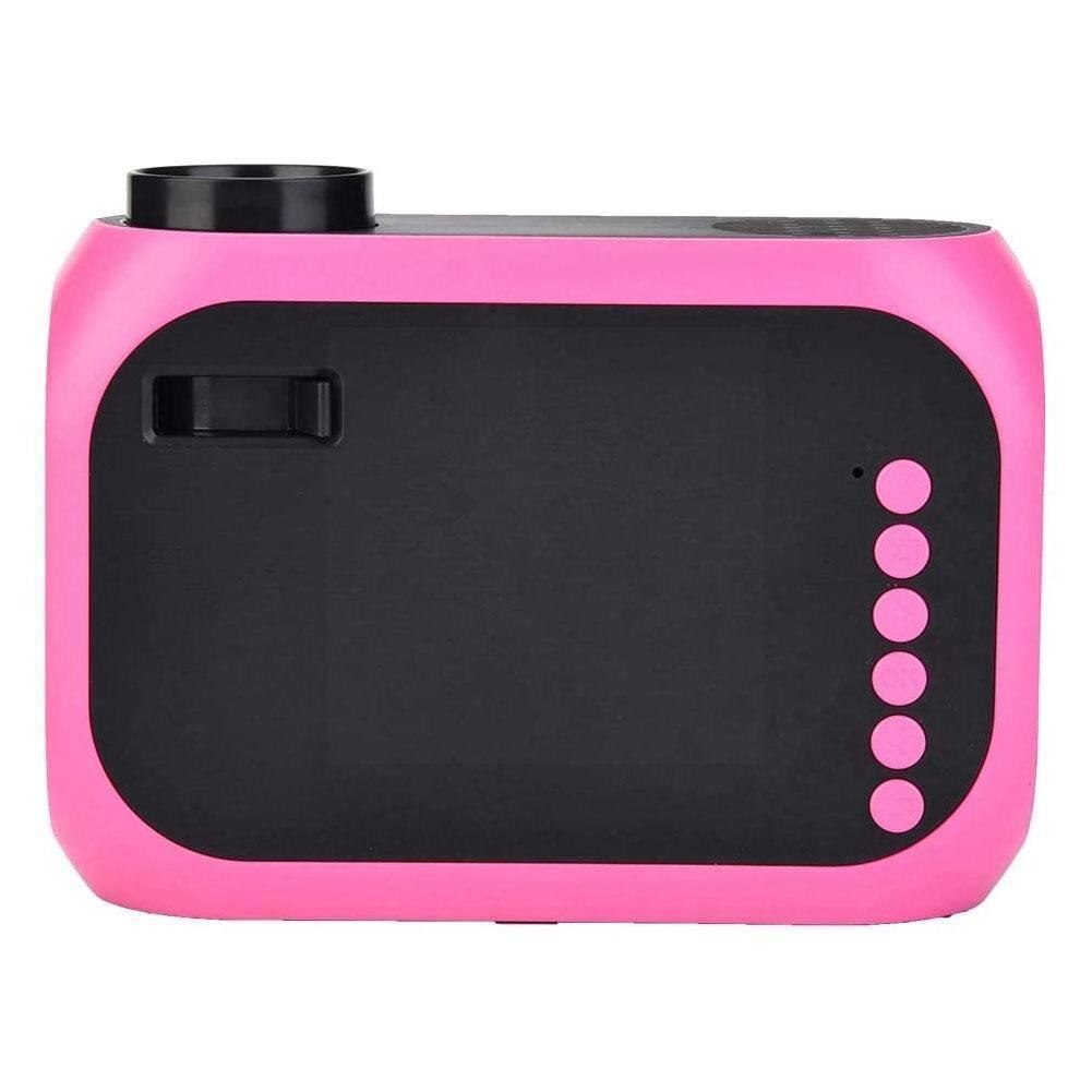 HD 1080P TFT LCD Panel Portable Mini Projector Home AV Video USB HDMI TF Projector Lightweight Cinema Theater Movie J1R3