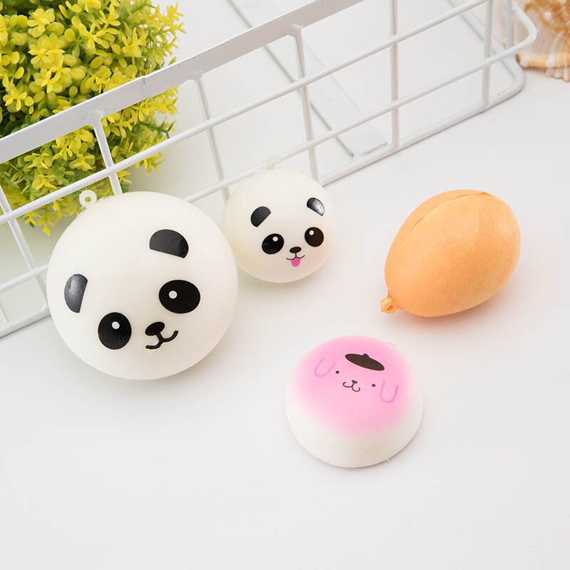 30 PZ/SET mini gatto animale squishy lento aumento jumbo cordicella Squishy Lento Aumento squishy divertente anti stress antistress