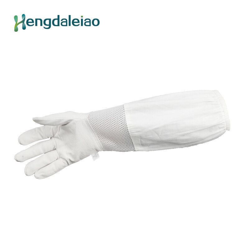 Chinese White Bee Keeping Hand Equipment Beekeeping Protecting Gloves for Beekeeper NO.13
