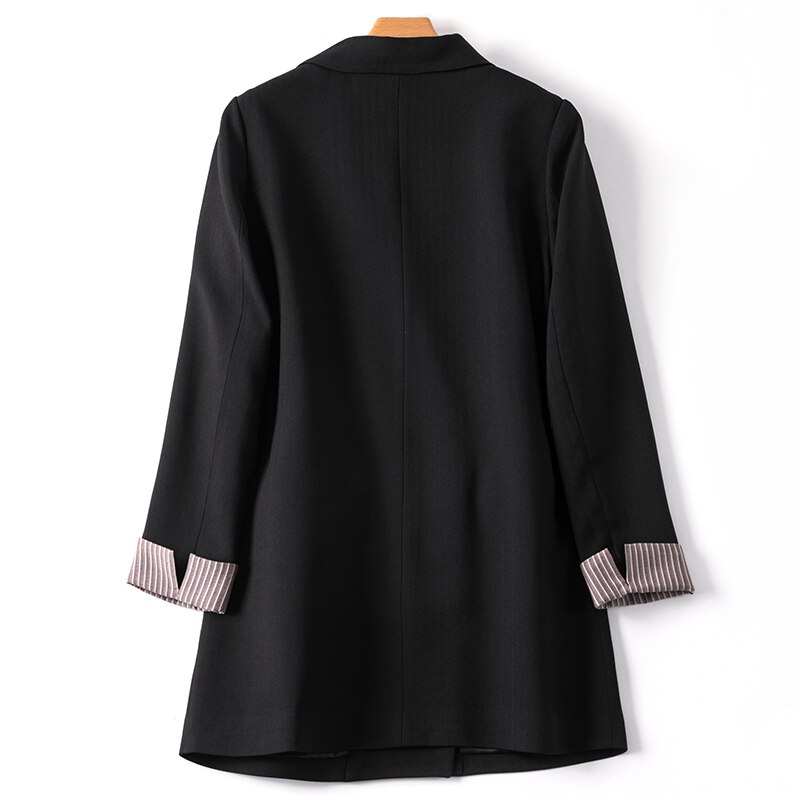 Business Interview Suits Women Work Office Ladies Long Sleeve Autumn Casual Blazers