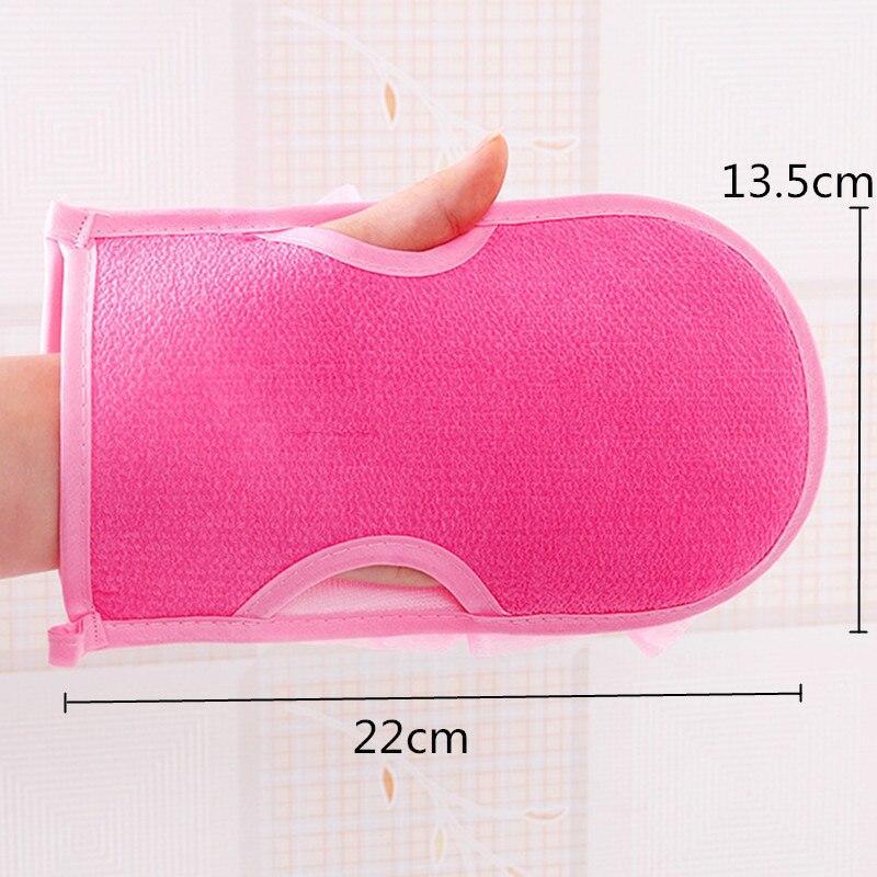 Hogar exfoliante baño esponja Wisp para ducha exfoliante doble cara limpieza corporal guantes para cepillar ducha baño toalla para masaje Ball
