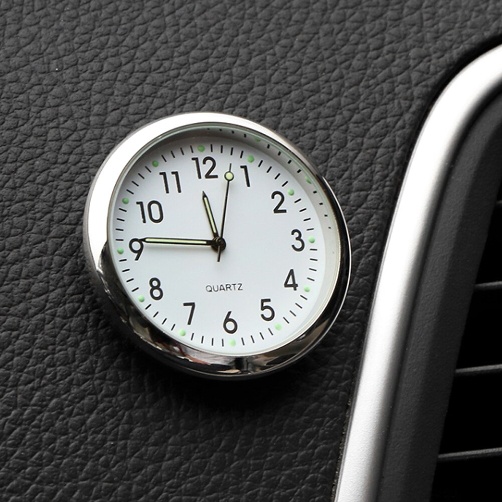 1Pcs Auto Decoratie Interieur Klok In Auto Accessoires Perfecte Decoratie Voor Auto 'S