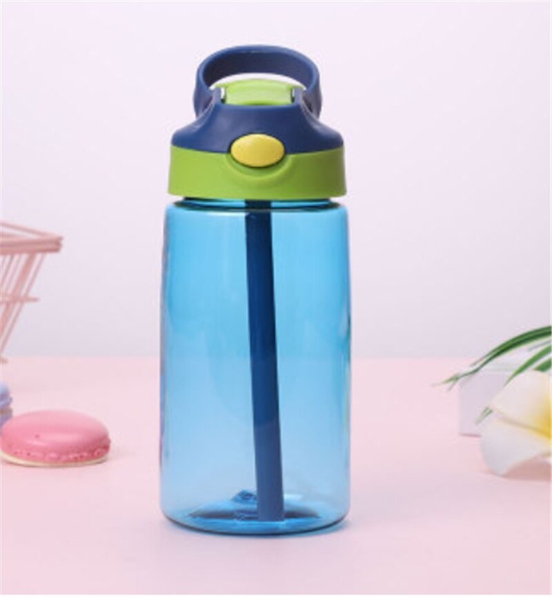 Children Bottles 400ml Kids Boys Girls Children Outdoor Magic Item Juice Straw Water Bottle Cups
