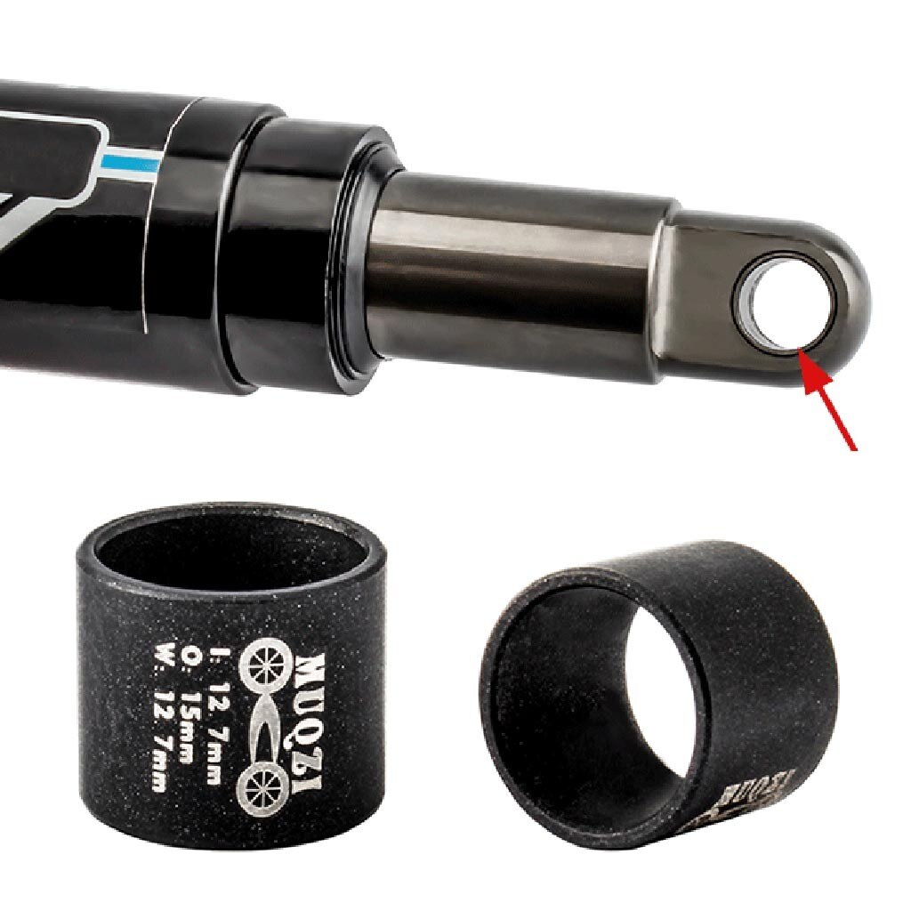 Mountain Bike DU Bushing Stainless Steel Rear Liner Bushing Bearing Black Bushing Suspension Bearing Bicycle Rear Shocks#3