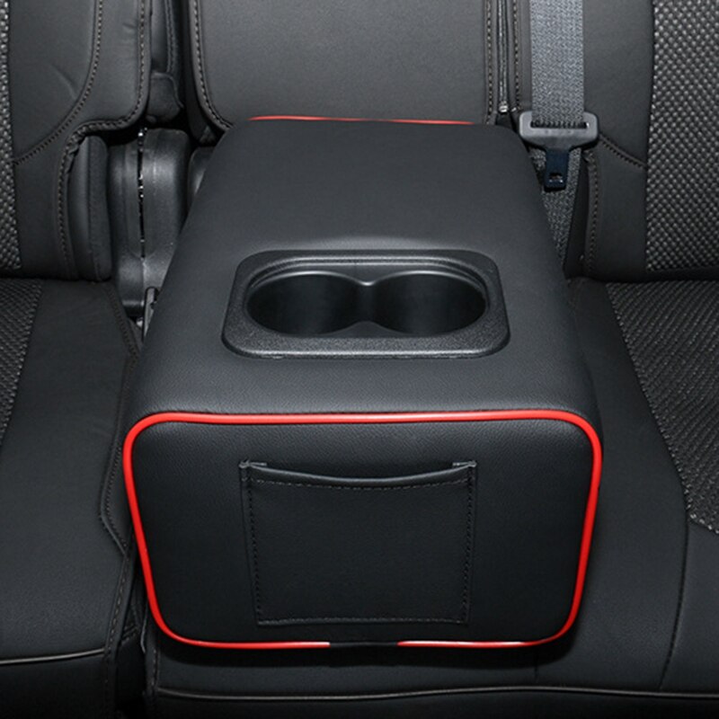 Second Row Rear Central Armrest Box W/ Cup Holder Arm Rest for Ford Explorer Car Accessories