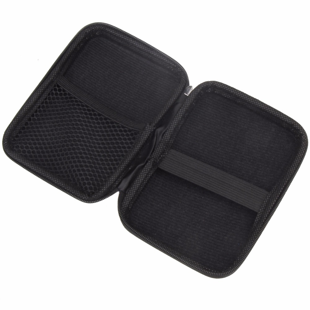 2.5 "ekstern lagring usb harddisk disk taske hdd bæretaske bærbar pose multifunktionskabel øretelefon headset boks taske