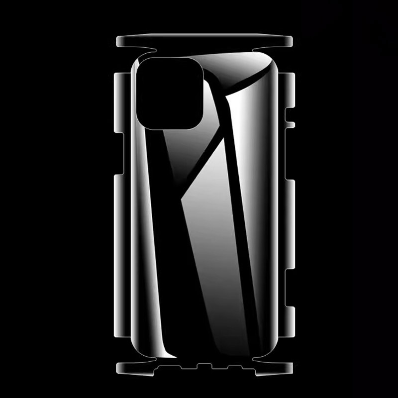 Película de hidrogel trasera de cubierta completa para iPhone 15 Pro Max HD Protector de pantalla mate transparente para iPhone 16 Pro 16Pro Max película no de vidrio: Lucent / Paquete 18