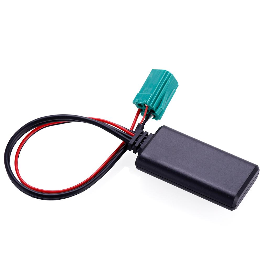 12v+ Car bluetooth Module AUX Adapter Wireless Radio Stereo AUX-IN Cable For Renault 2005 Models